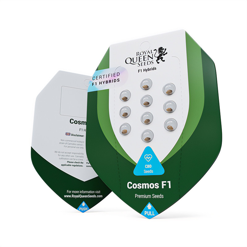 Cosmos F1 - Royal Queen Seeds - Semi CBD, vista 2