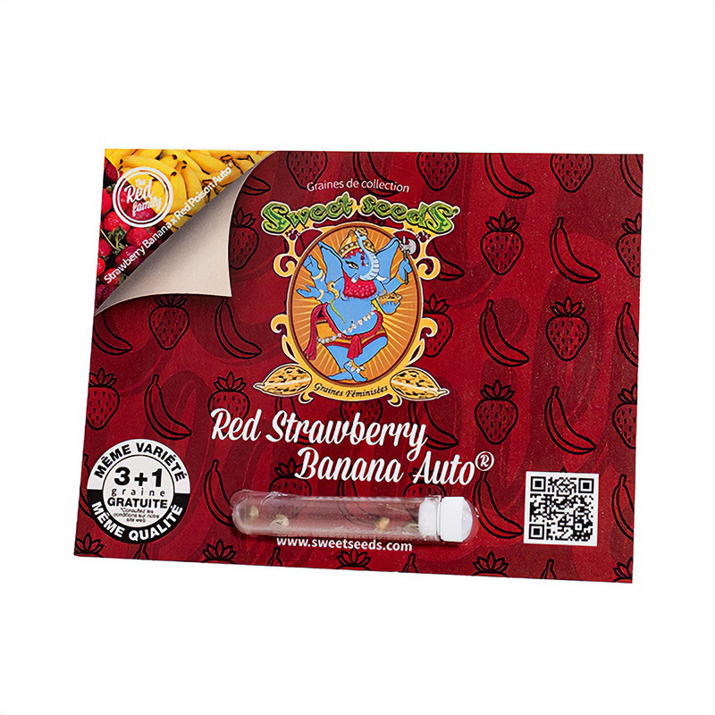 Red Strawberry Banana Auto - Sweet Seeds - Semi Autofiorenti, vista 3